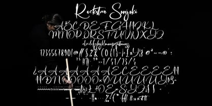 Rockstar Sunjuki Font Poster 7