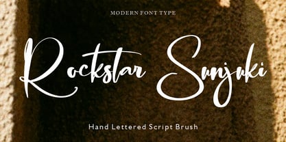Rockstar Sunjuki Font Poster 1
