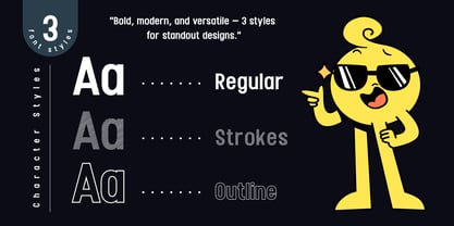 Fox Rivea Font Poster 2