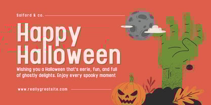 Fox Rivea Font Poster 4