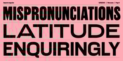 Impacto Sans Font Poster 9