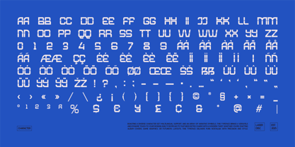 Laser Disc Font Poster 3