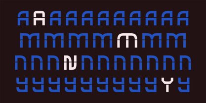 Laser Disc Font Poster 5