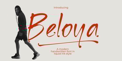 Beloya Font Poster 1