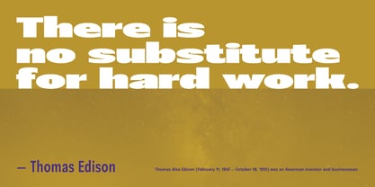 Badnick Font Poster 4