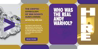 Badnick Font Poster 5