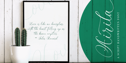 Airila Font Poster 5