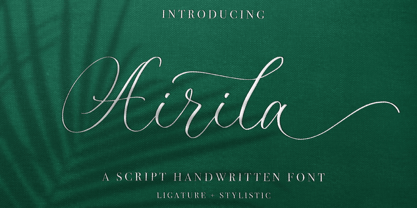 Airila Font Poster 1
