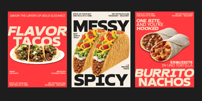 Baflion Sans Font Poster 3