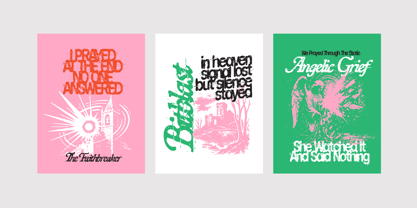 Bitblast Font Poster 3