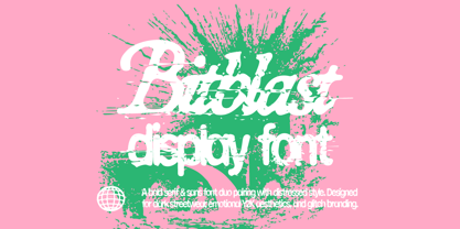 Bitblast Font Poster 1