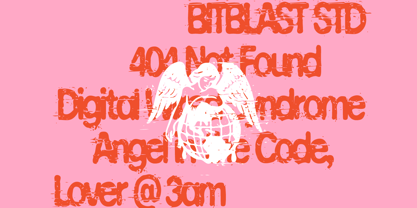 Bitblast Font Poster 4