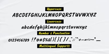 Quick Board Font Poster 10