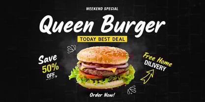 Quick Board Font Poster 3