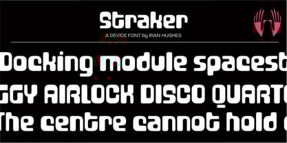 Straker Font Poster 1