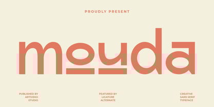 Mouda Font Poster 1