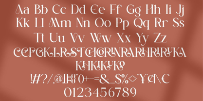 Rmesda Font Poster 9