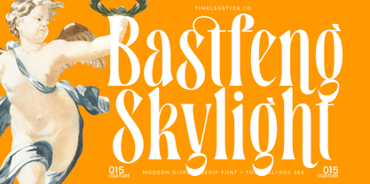 Bastfeng Skylight Font Poster 1