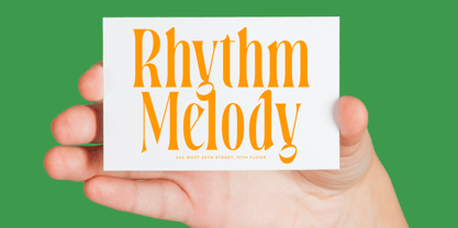 Bastfeng Skylight Font Poster 5