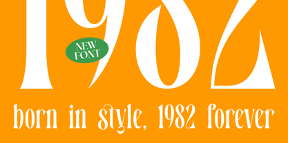 Bastfeng Skylight Font Poster 8