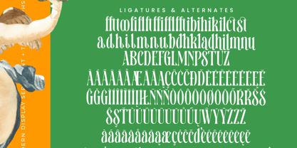 Bastfeng Skylight Font Poster 15