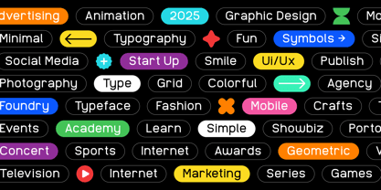 Radiotone Font Poster 3