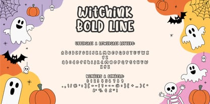 Witchink Font Poster 11
