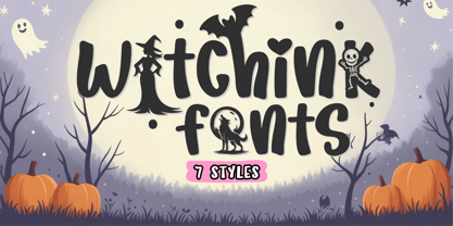 Witchink Font Poster 1