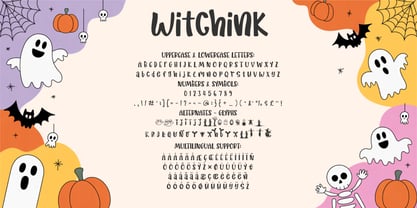 Witchink Font Poster 7