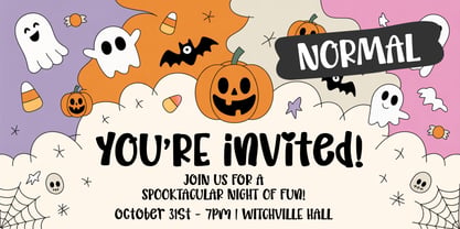 Witchink Font Poster 4