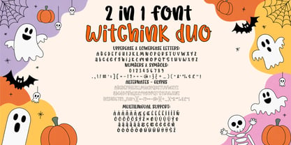 Witchink Font Poster 10