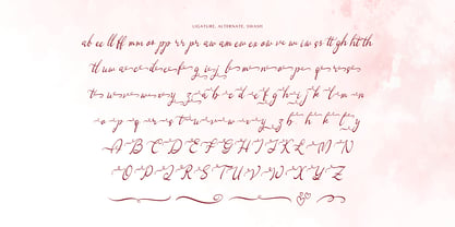 Marthalady Font Poster 12