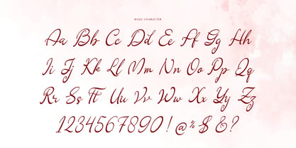 Marthalady Font Poster 10