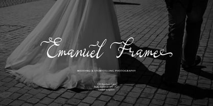 Marthalady Font Poster 6