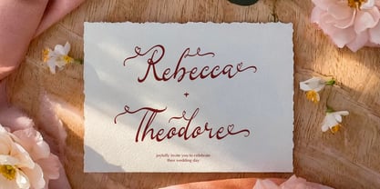 Marthalady Font Poster 4