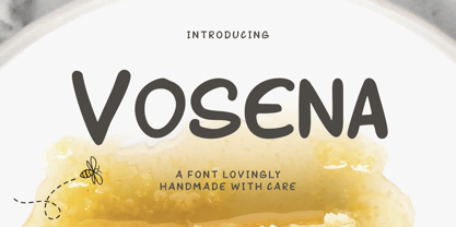 Vosena Font Poster 1