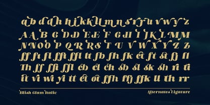 Blish Gham Font Poster 12