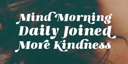 Blish Gham Font Poster 8