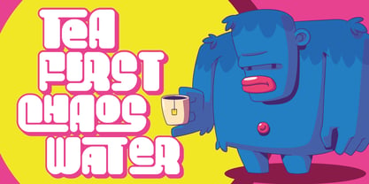 Toonrush Font Poster 2