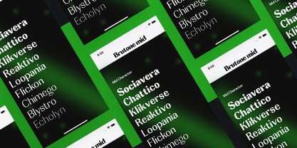 Brutone Font Poster 12