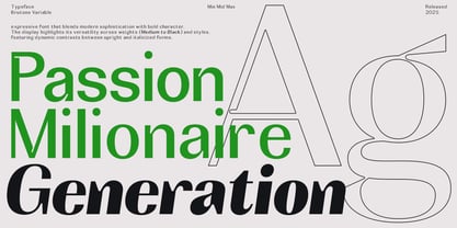 Brutone Font Poster 9