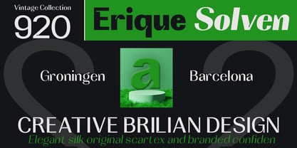 Brutone Font Poster 3