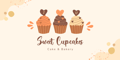 Cotton Milk Font Poster 8