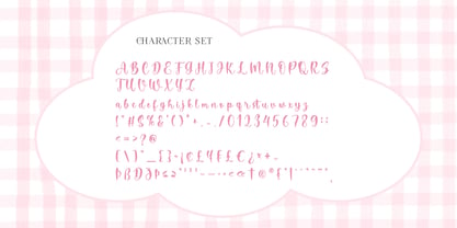 Cotton Milk Font Poster 11