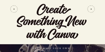 Couraged Script Font Poster 5