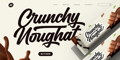 Couraged Script Font Poster 4