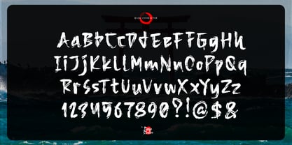 Uminari Font Poster 10