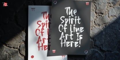 Uminari Font Poster 8