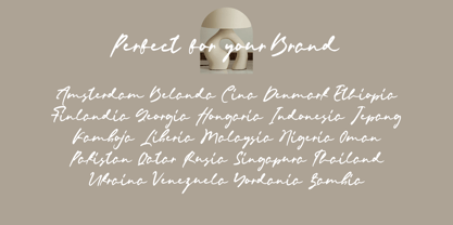 Bramonia Font Poster 7