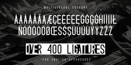 Shadowplay Font Poster 5